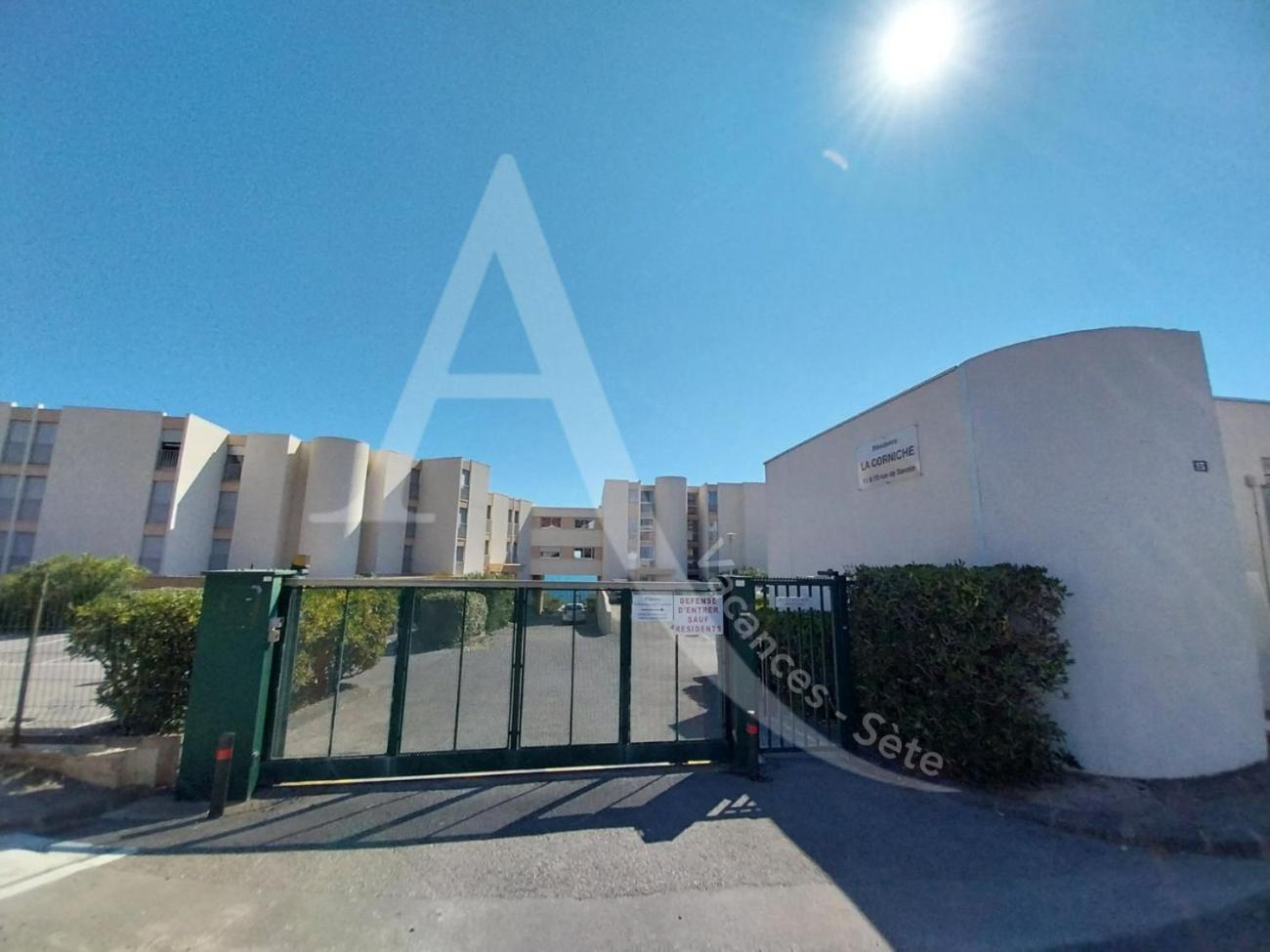 40 M², 1Ere Ligne Mer, Dernier Etage Avec Ascenseur Sete Bagian luar foto